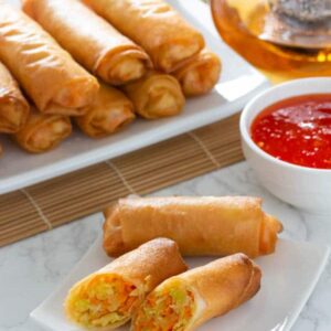 Vegetable spring rolls